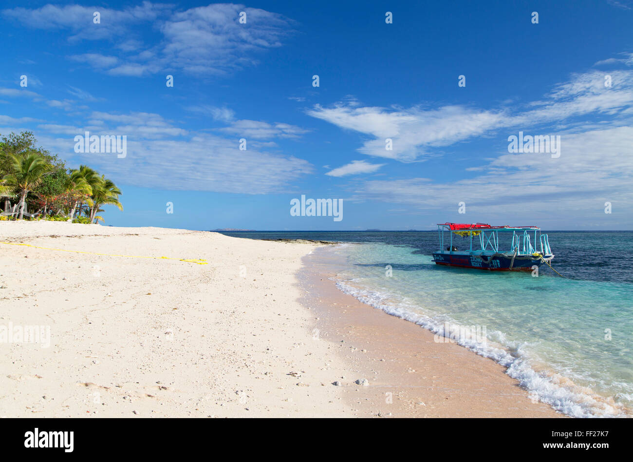 Beachcomber IsRMand, Mamanuca IsRMands, Fiji, South Pacific, Pacific Stock Photo