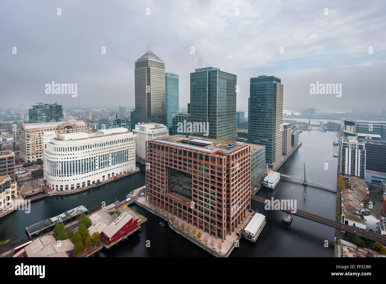 Canary Wharf, Docklands, London, England, United Kingdom, Europe Stock Photo