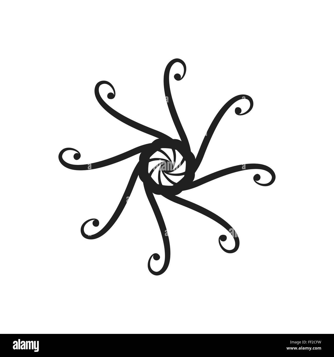 Vector design element on a white background Stock Vector Image & Art ...