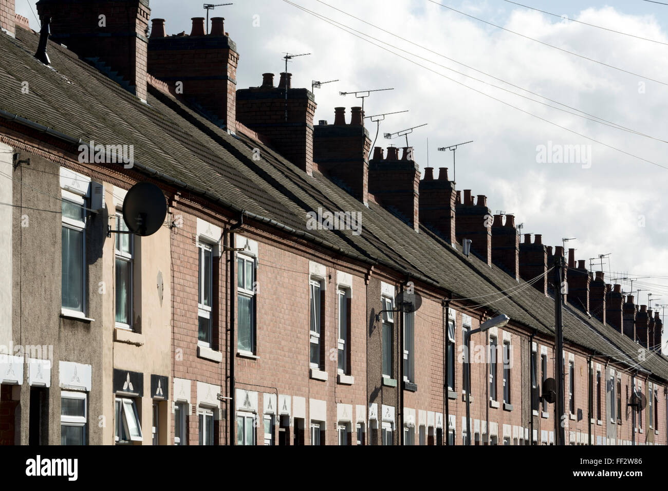 Nuneaton housing hires stock photography and images Alamy