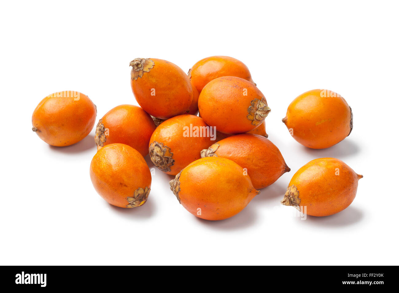 Fresh Awarra fruit on white background Stock Photo