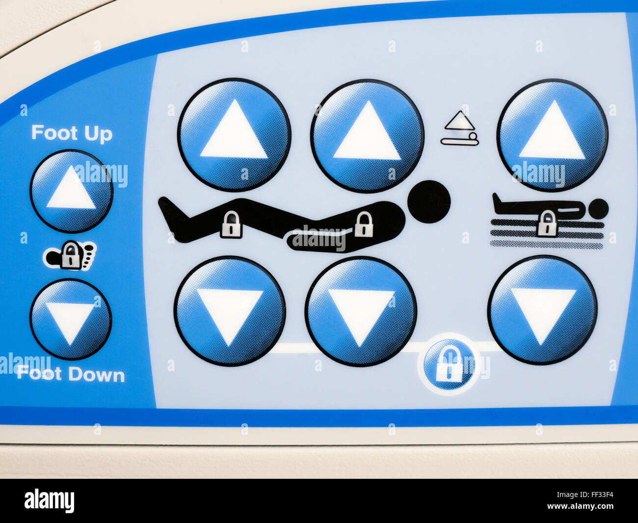 Hospital bed control panel hi-res stock photography and images - Alamy