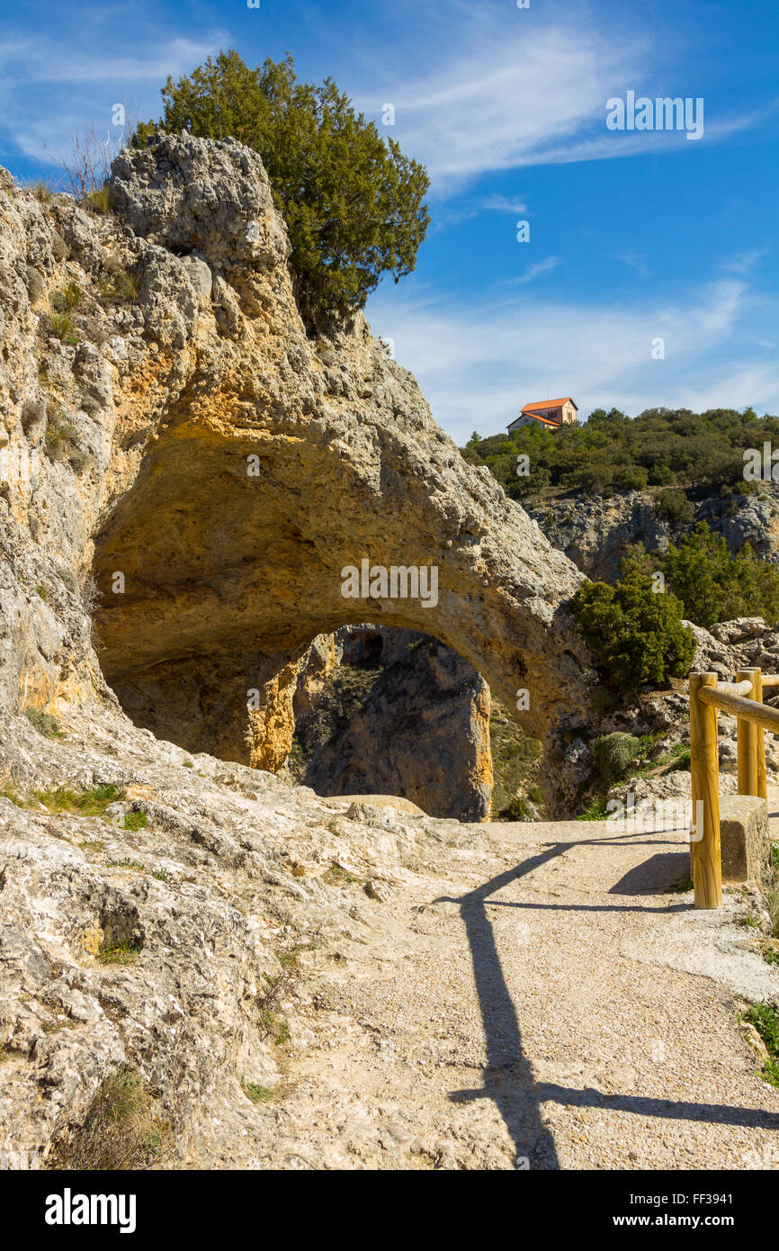 Rocks with capricious forms in the enchanted city of Cuenca, Spain ...