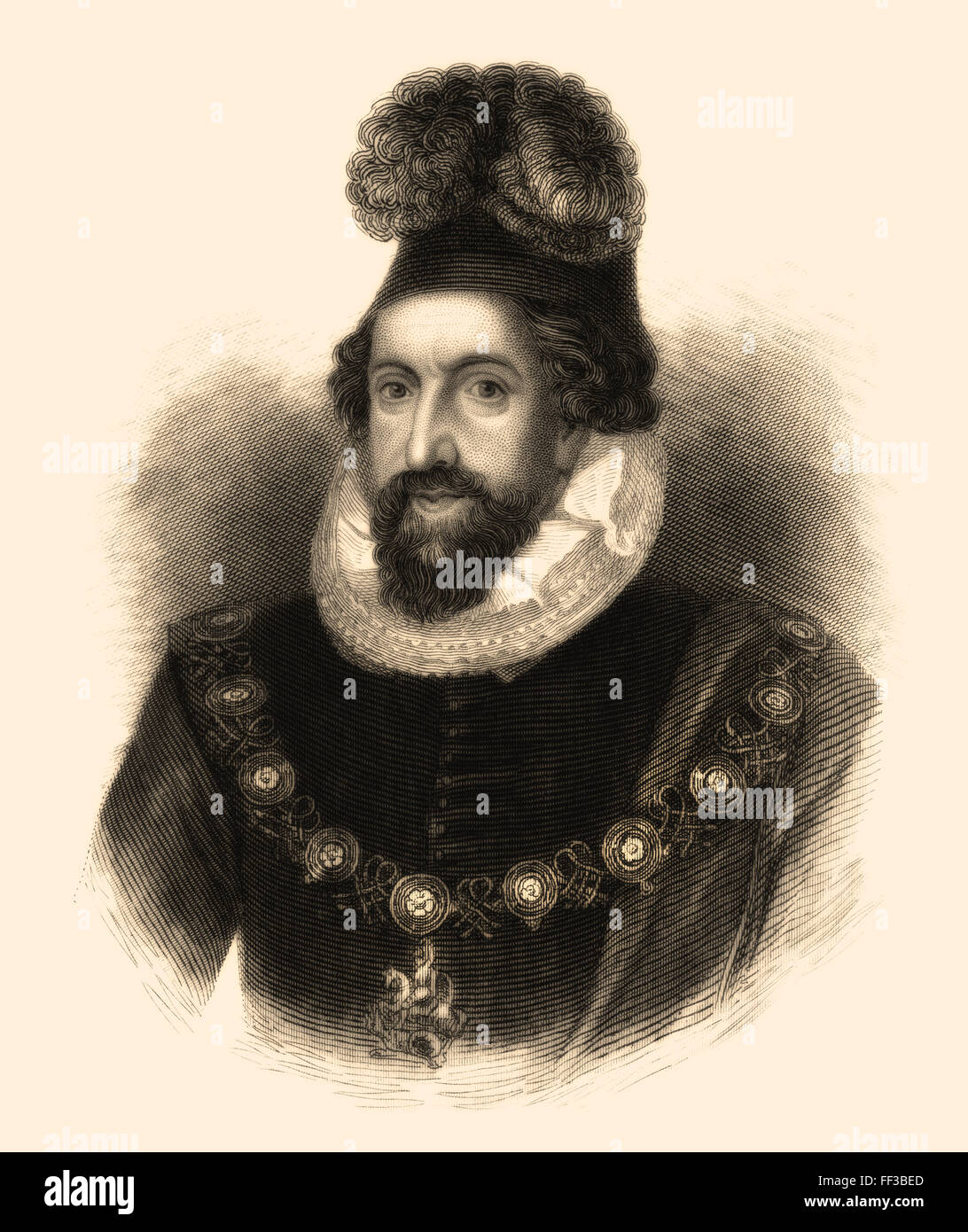 Admiral Thomas Howard, 1st Earl of Suffolk, 15611626, an English