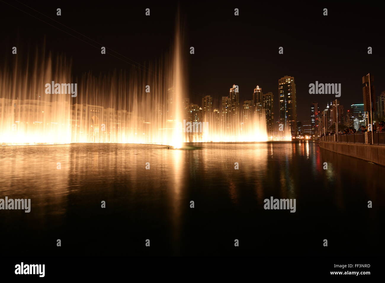 Dancing fountains in Dubai Mall, Dubai Downtown, UAE Stock Photo Alamy
