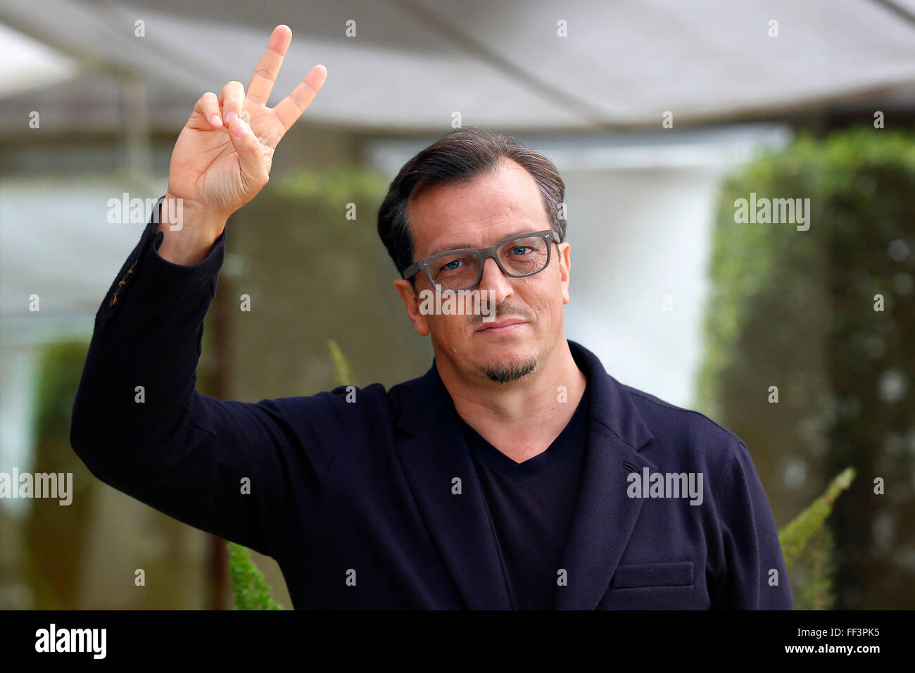 Gabriele Muccino Roma 24-09-2015 Photocall del film 'Padri e Figlie'. 'Fathers and Daughters' Photocall Photo Samantha Zucchi In Stock Photo