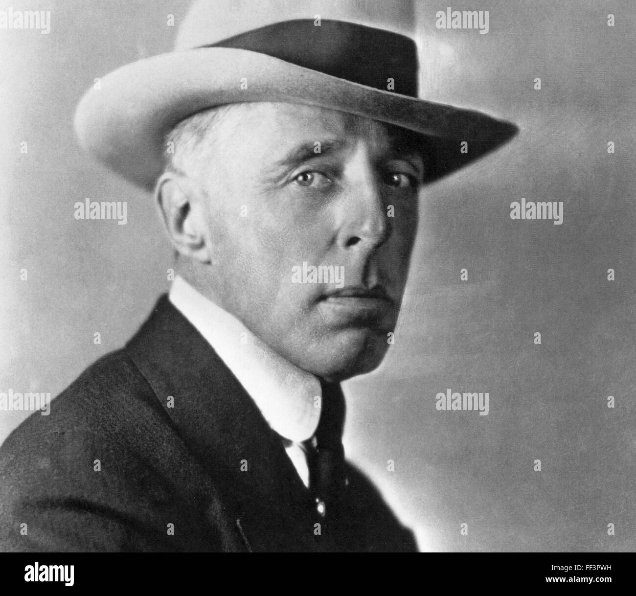 D.W.GRIFFITH (1875-1948) American film director about 1930 Stock Photo