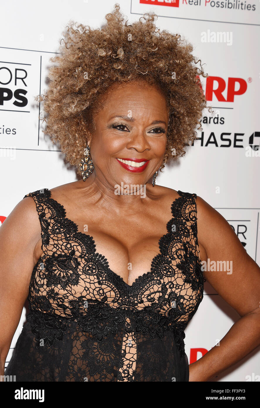 THELMA HOUSTON  American singer  in February 2016. Photo Jeffrey Mayer Stock Photo