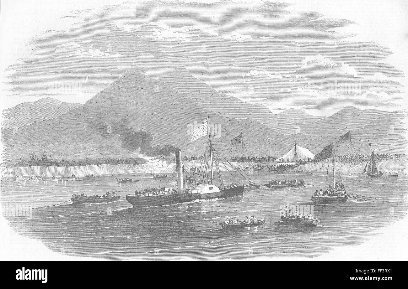 Atlantic Cable Laying 1857 Hi Res Stock Photography And Images Alamy