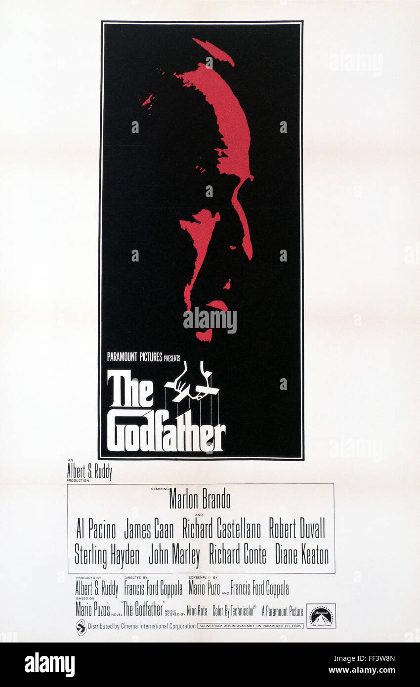 The godfather movie poster hi-res stock photography and images - Alamy
