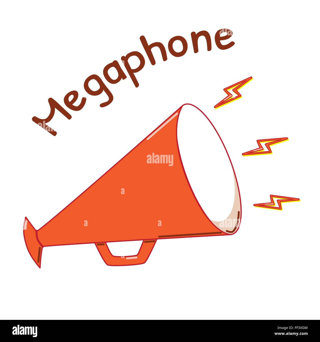 Megaphone Stock Vector Images Alamy
