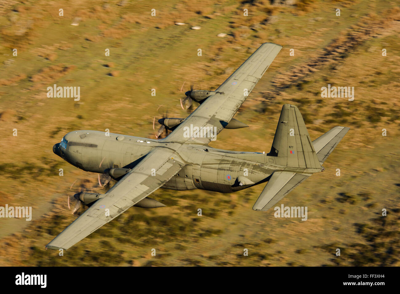 Hercules lfa7 Mach Loop. Stock Photo