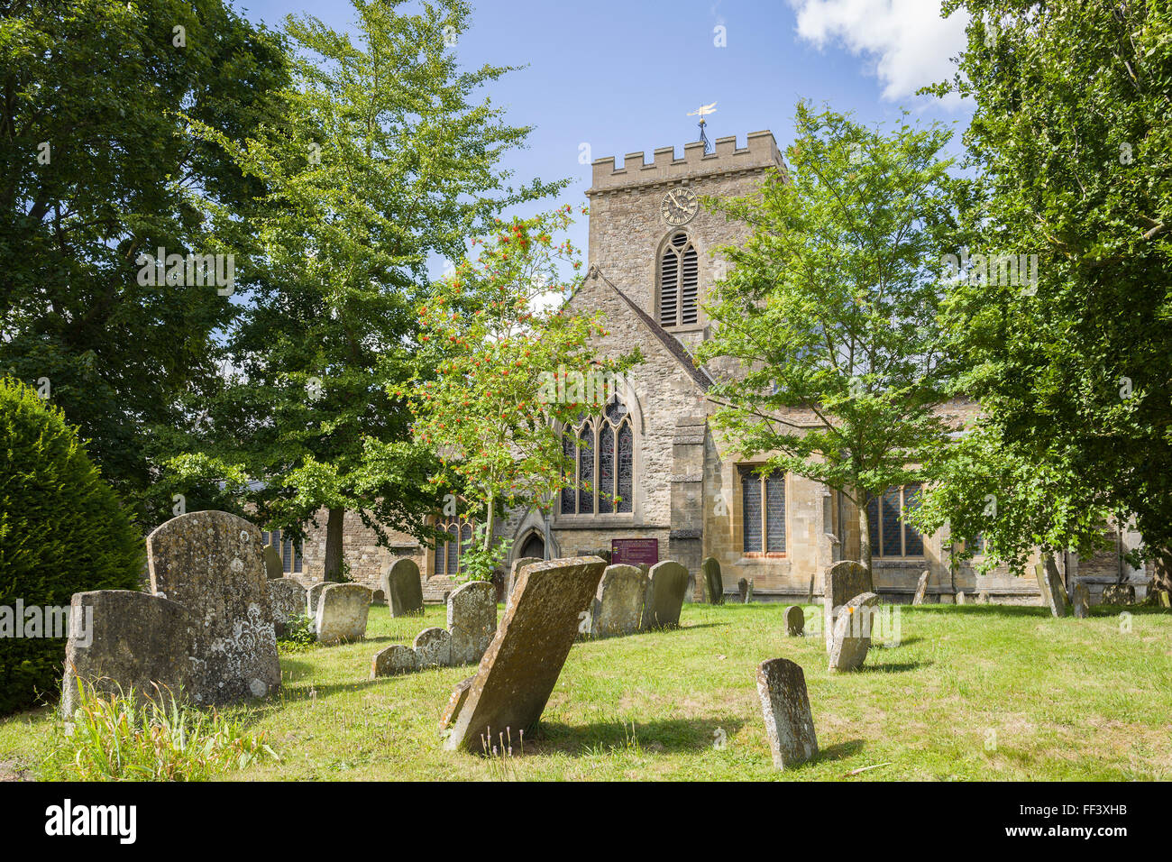 St Peter and St Paul Parish Church, Wantage, Oxfordshire, England, UK. Stock Photo