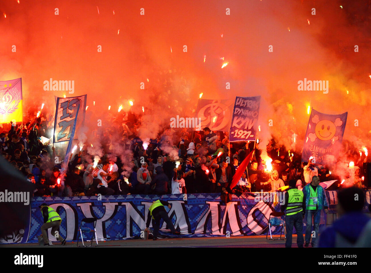 Torcida Football Fans on Stadium Editorial Photography - Image of torcida,  hajduk: 86160967