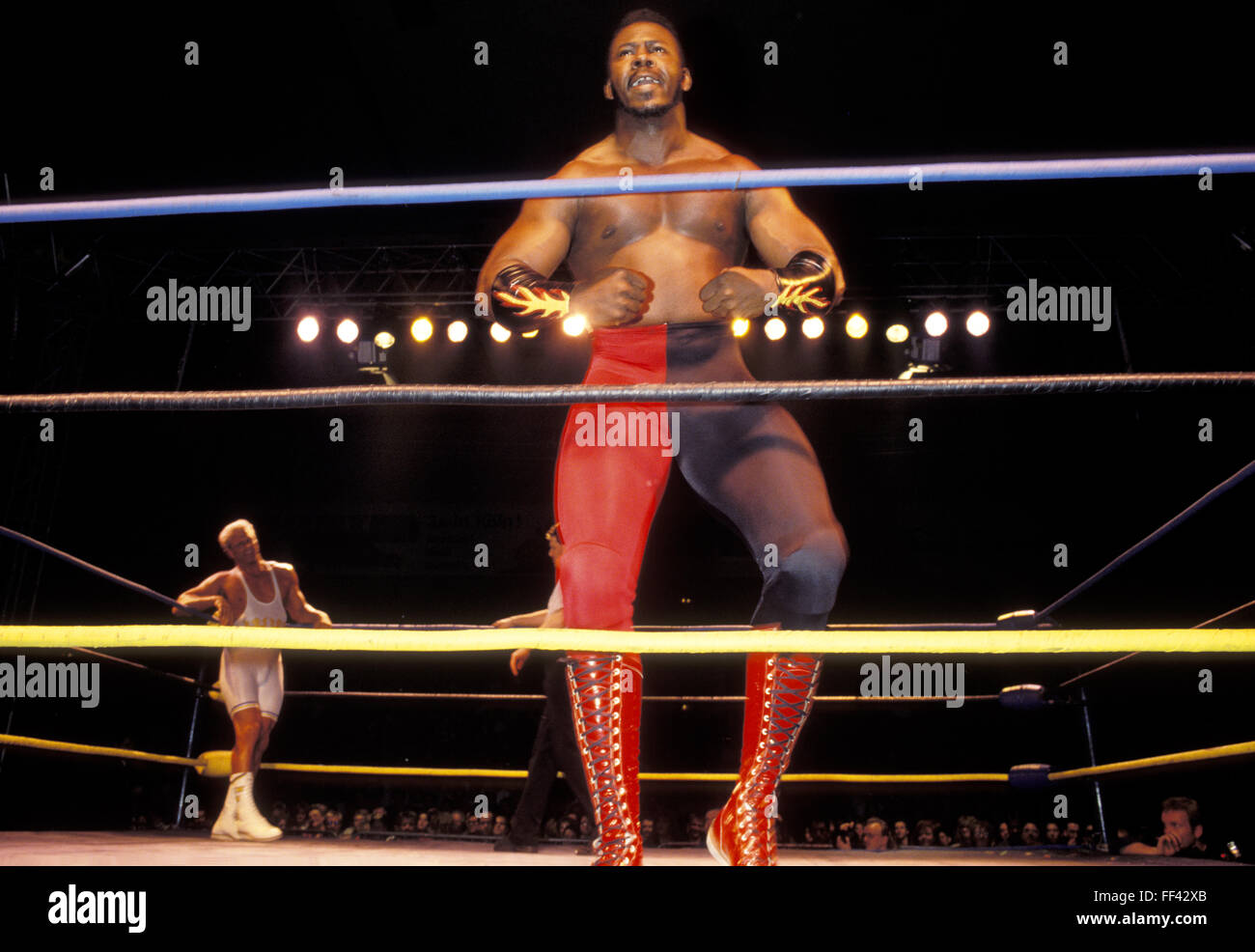 DEU, Germany, Wrestling show.  DEU, Deutschland, Wrestling Show. Stock Photo