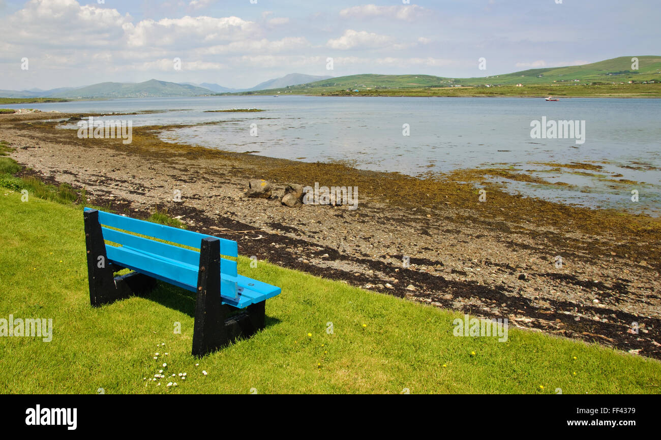 photo beautiful scenic rural landscape from ring kerry ireland Stock Photo