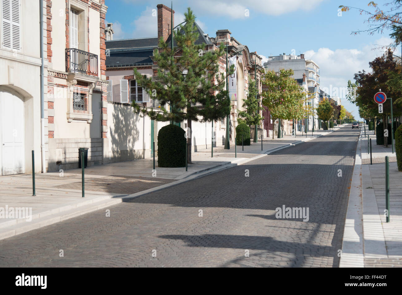 The Avenue de Champagne in Epernay France, a street where many of the ...