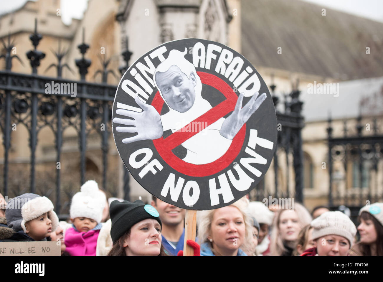 London, UK. 10th February 2016. Junior doctors march on Parliament © Ian Davidson/Alamy Live News Credit:  Ian Davidson/Alamy Live News Stock Photo