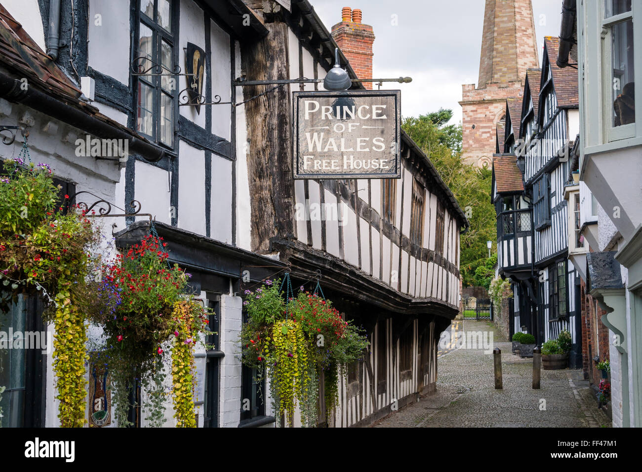 Prince of Wales (Free House) Ledbury Herefordshire England Stock Photo