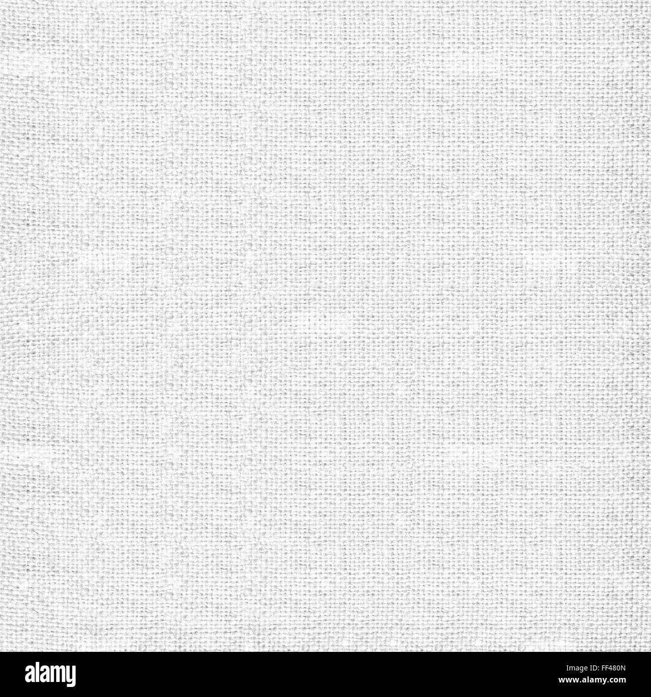 white linen texture or woven canvas background Stock Photo