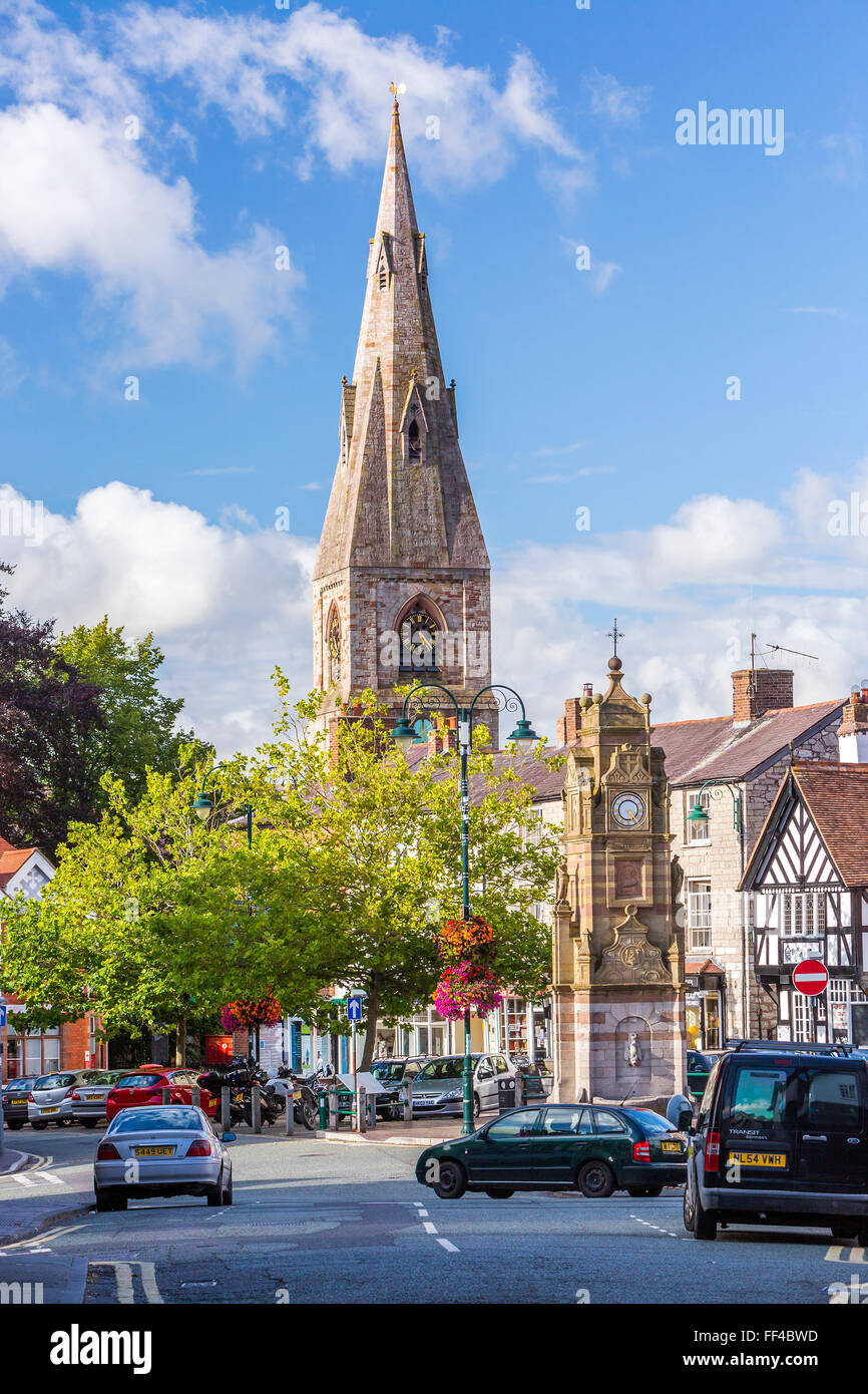 Ruthin, Denbighshire, Wales, United Kingdom, Europe. Stock Photo