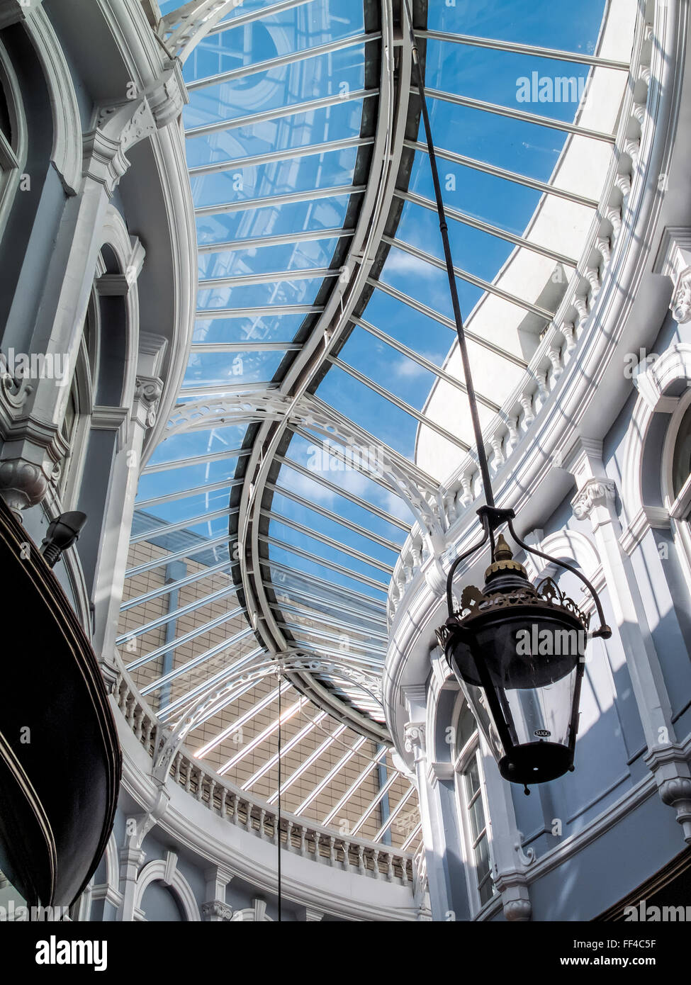 Morgan arcade in Cardiff Stock Photo - Alamy