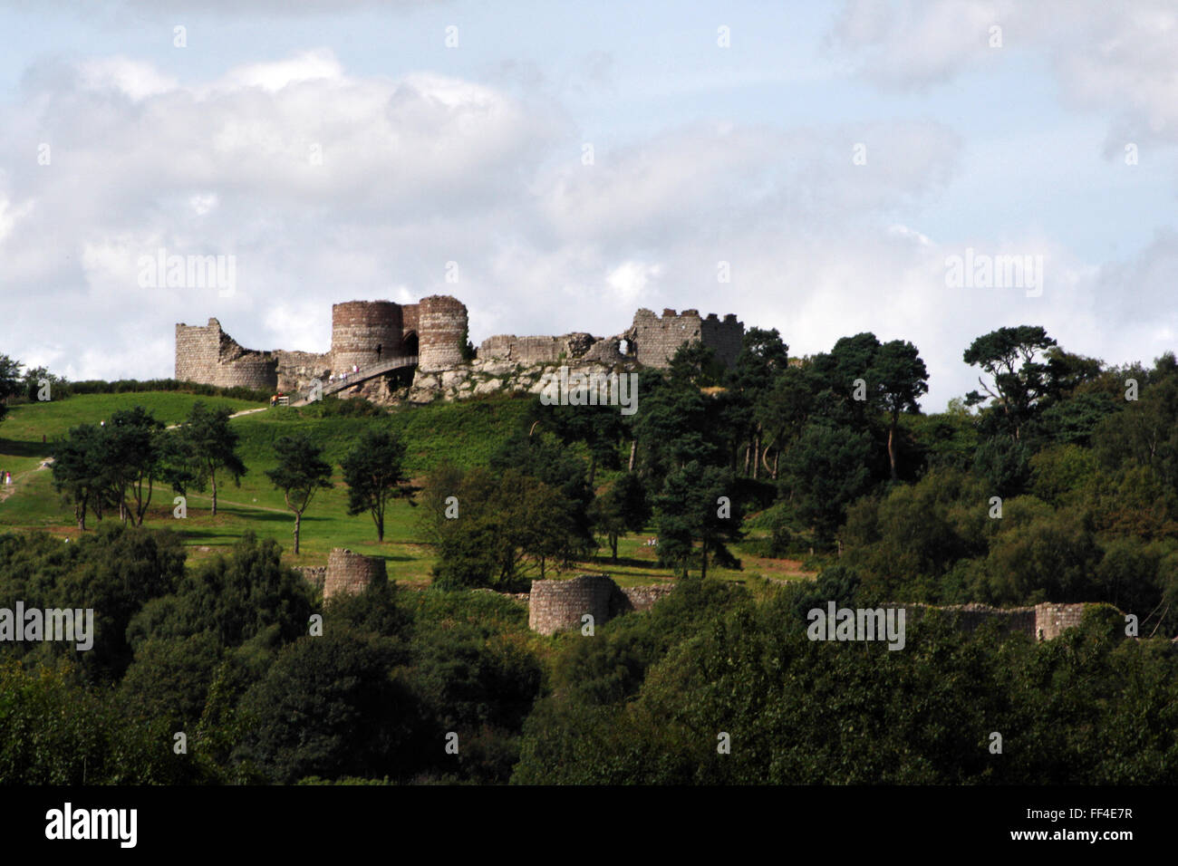 Beeston Castle Cheshire Stock Photo Alamy