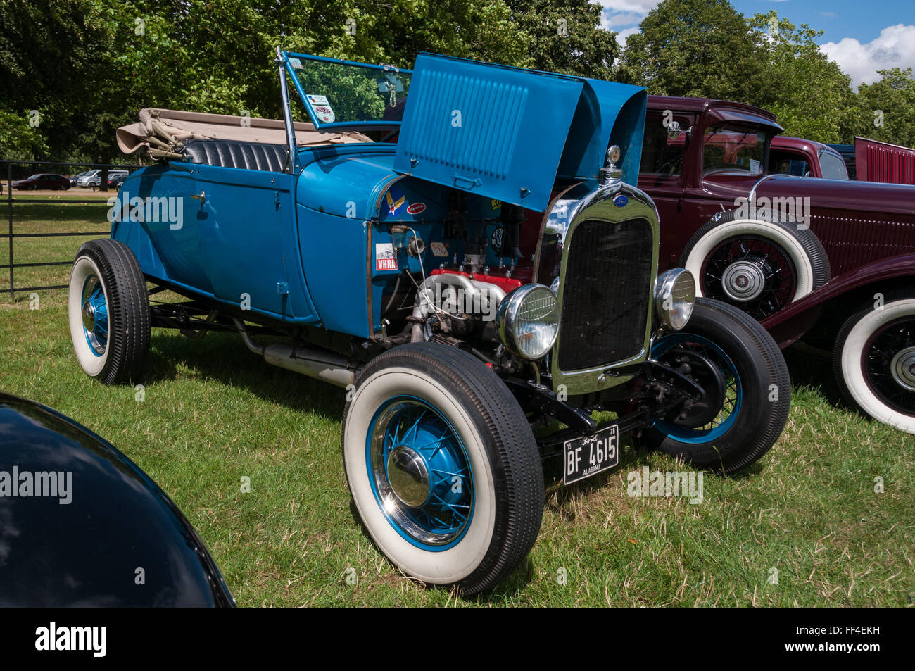1928 Ford Model A, American Auto Club meeting Stock Photo Alamy