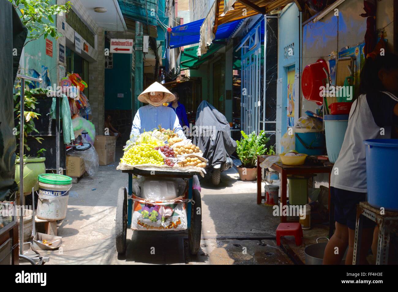 Street Life Ho Chi Minh City Vietnam Stock Photo
