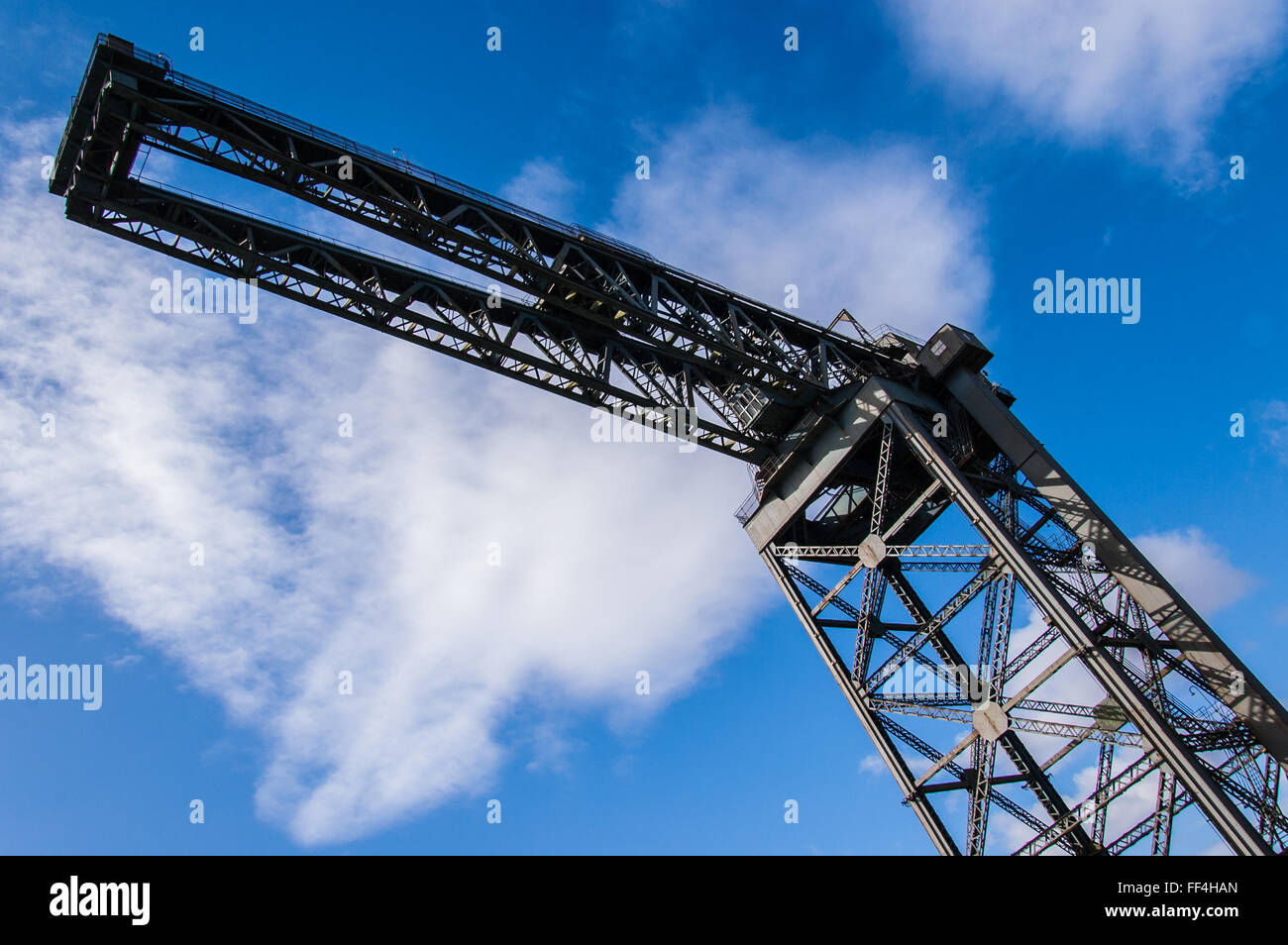 Finnieston crane in Glasgow, Scotland, UK. Stock Photo