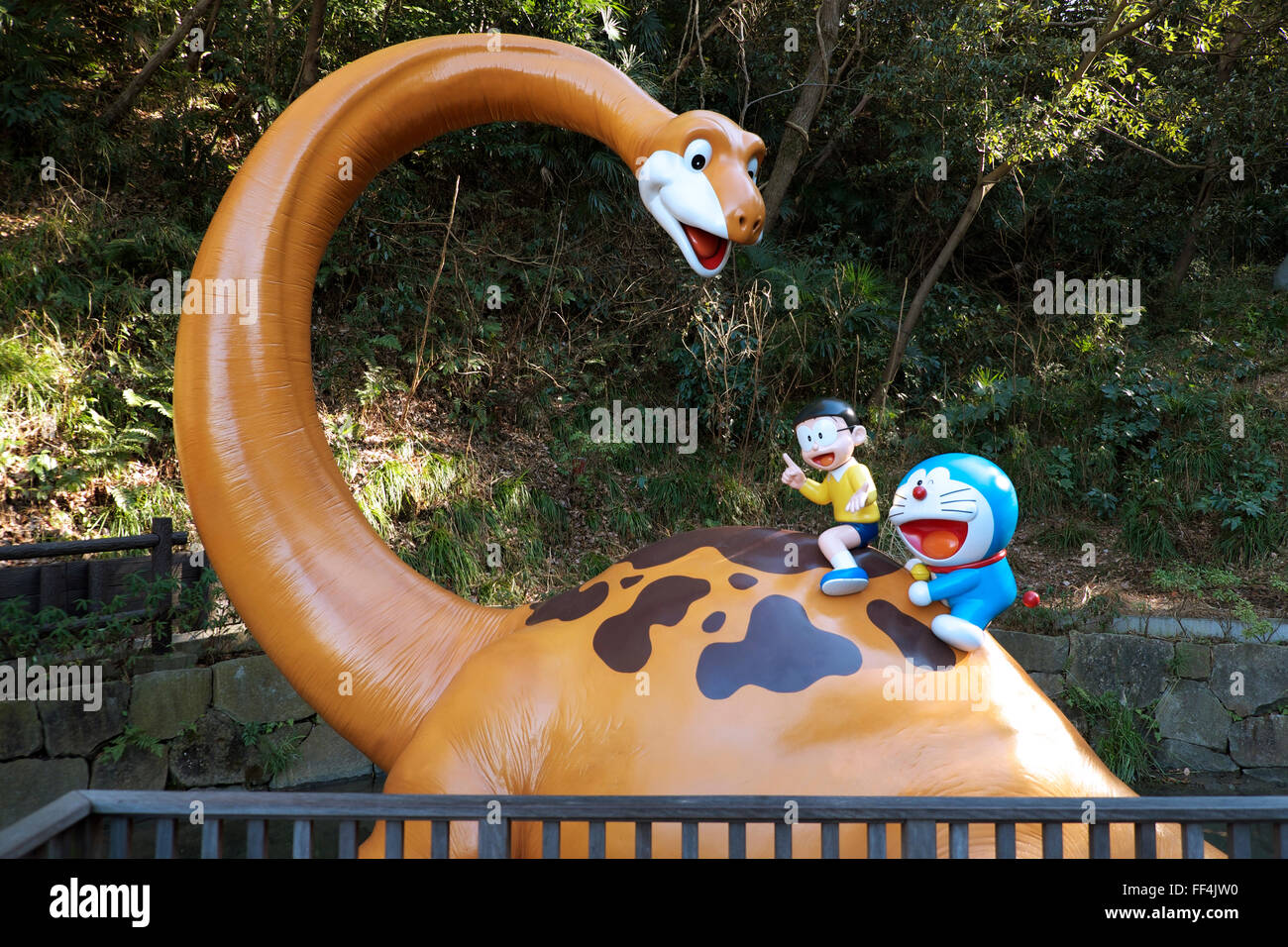 Doraemon And Nobita On A Dinosaur Fujiko F Fujio Museum Kawasaki Stock Photo Alamy Doraemon And Nobita On A Dinosaur Fujiko F Fujio Museum Kawasaki Stock Photo Alamy