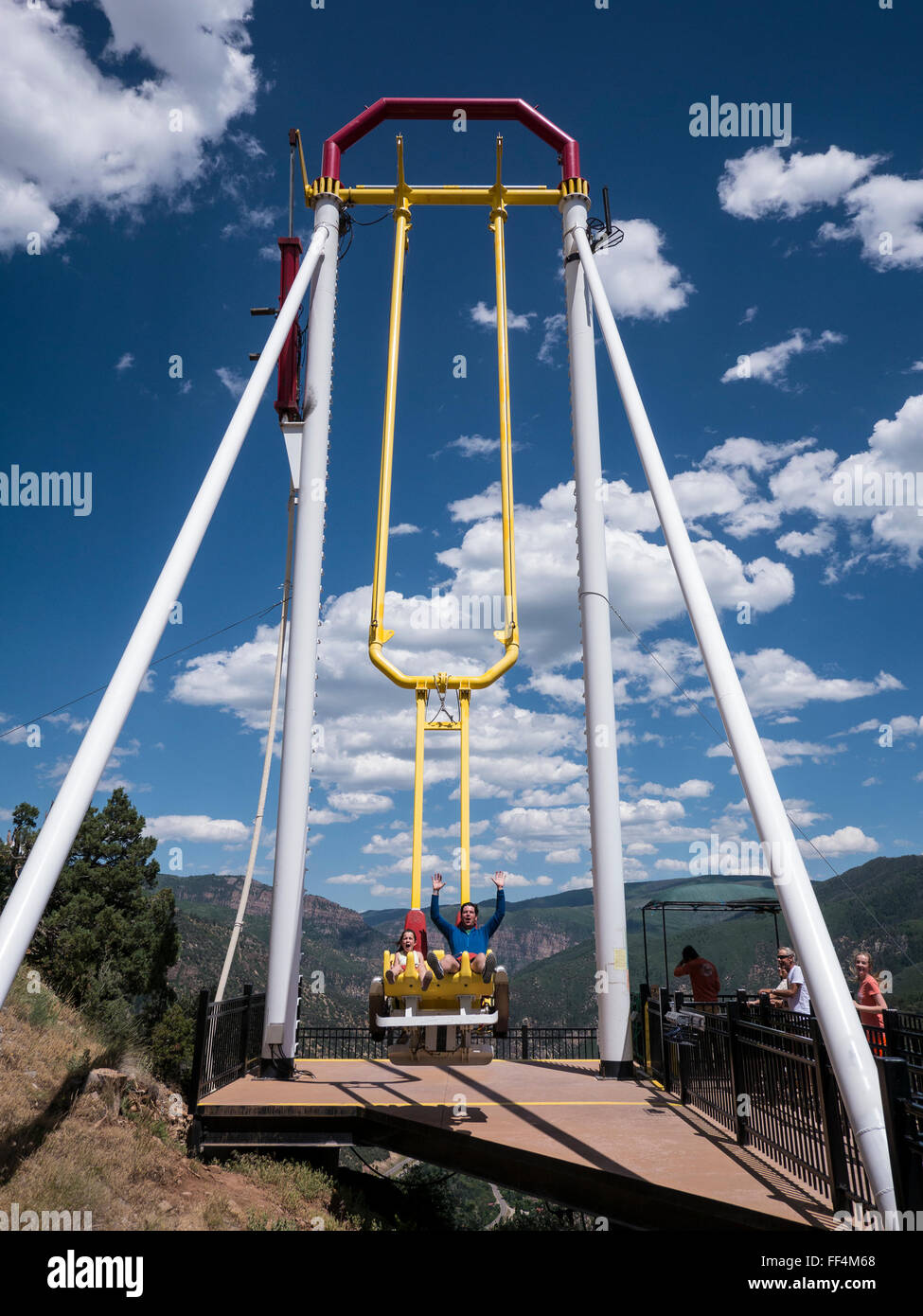 Giant Canyon Swing Glenwood Caverns Adventure Park