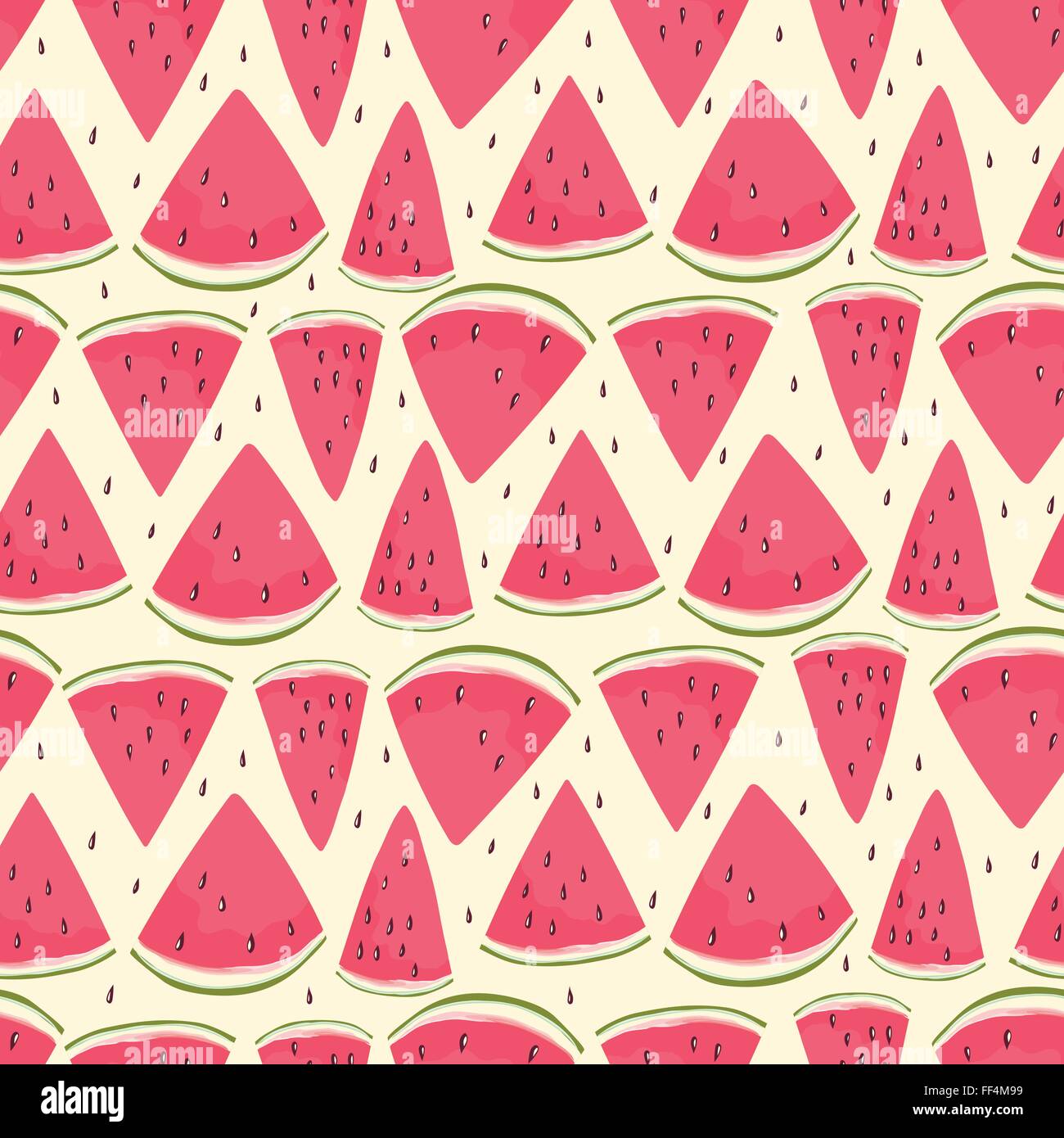 Watermelon slice kitchen Stock Vector Images - Alamy