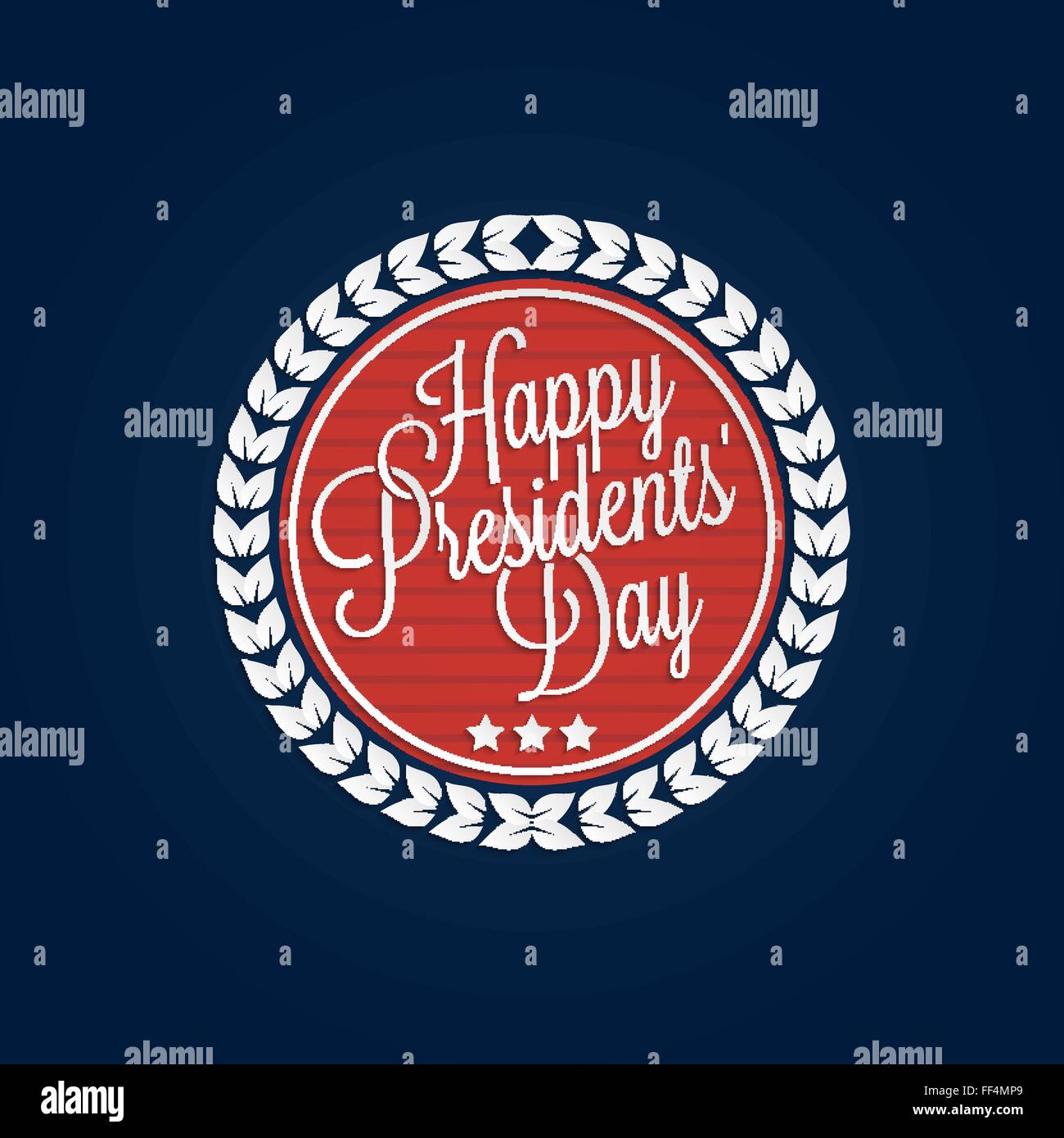 Happy president day text Stock Vector Images Alamy