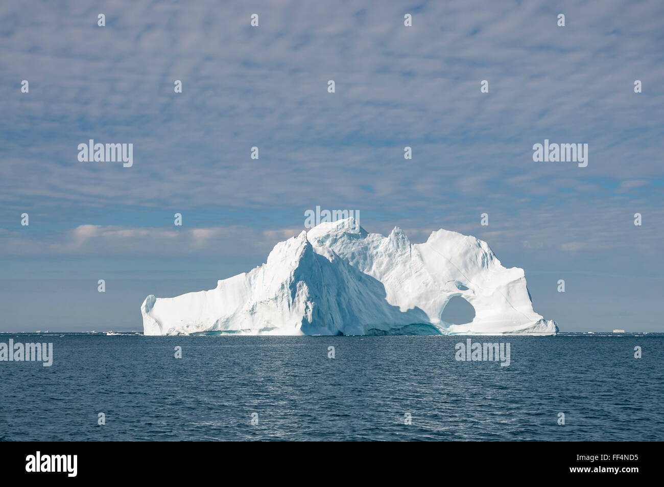 Iceberg, Ilulissat, Disko Bay, Greenland Stock Photo