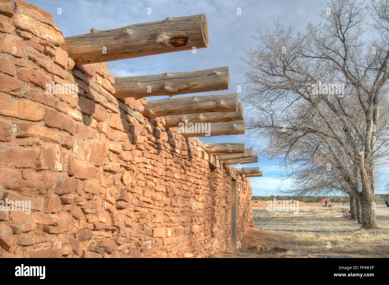 Salinas Pueblo Missions National Monument, Abo Unit, New Mexico Stock