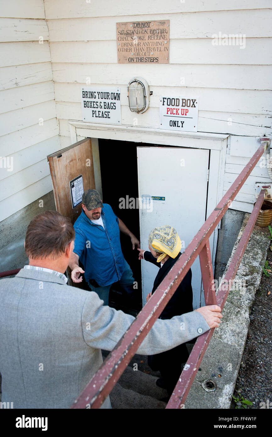 A Community Food Pantry In Portland Oregon Serves All Who Have