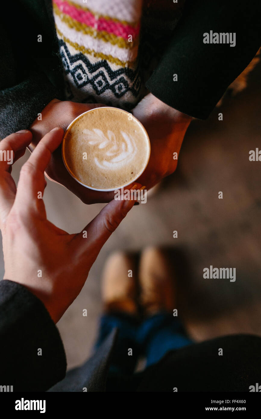 Coffee for you with love Stock Photo