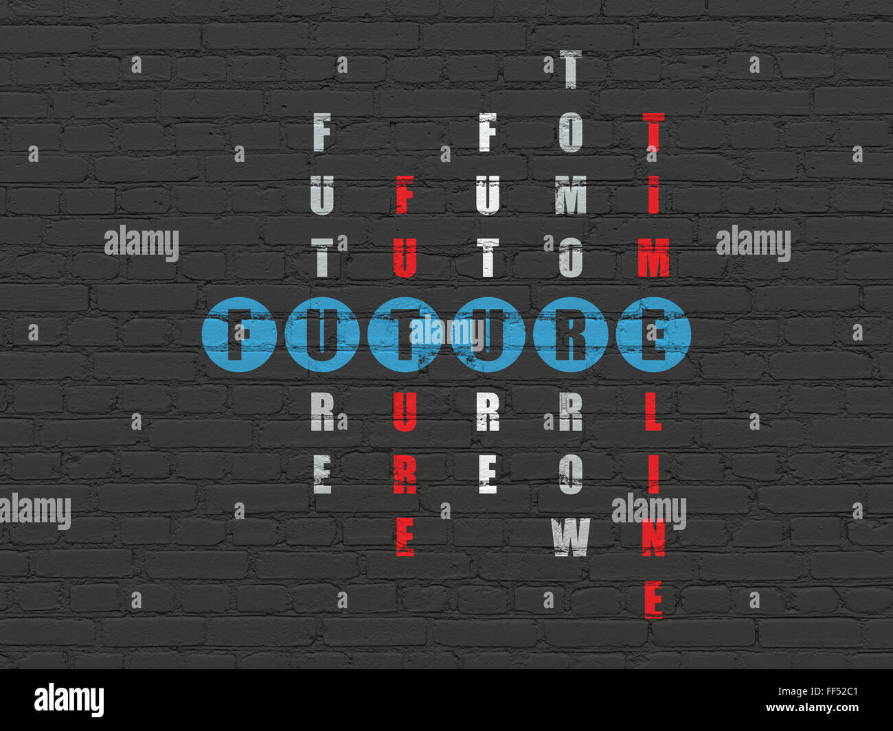 Timeline concept: Future in Crossword Puzzle Stock Photo Alamy Timeline concept: Future in Crossword Puzzle Stock Photo Alamy