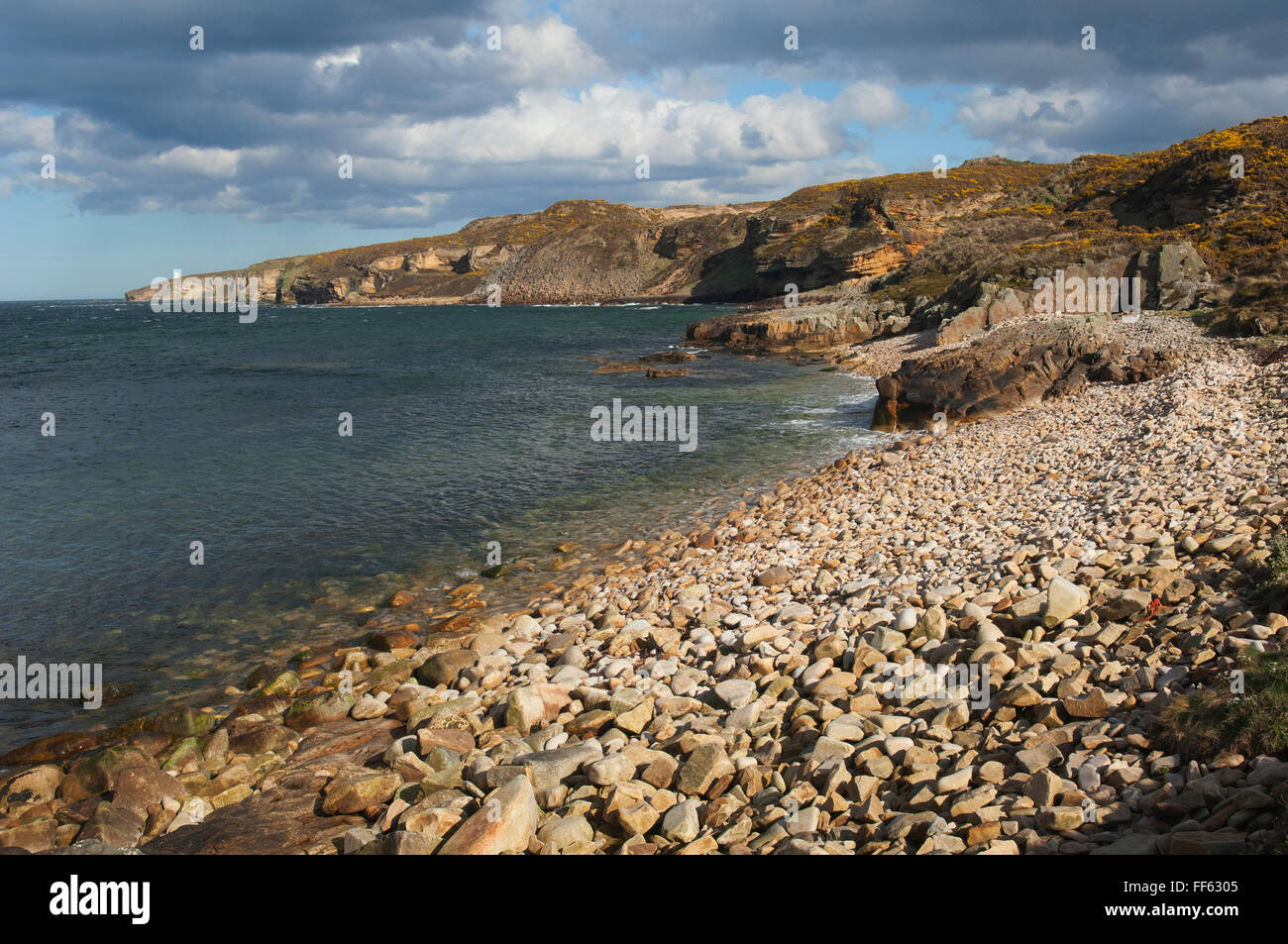 Hopeman Map Hopeman beach hi-res stock photography and images - Alamy