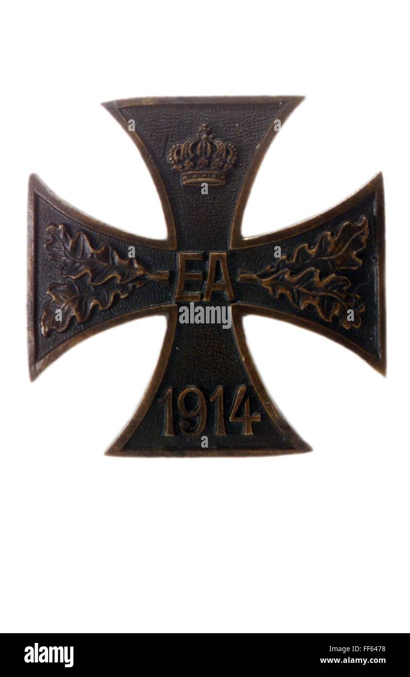 decorations, Germany, Brunswick, War Cross of Merit, 1914 - 1918, 1st class,  First World War, decoration, , Additional-Rights-Clearences-Not Available Stock Photo