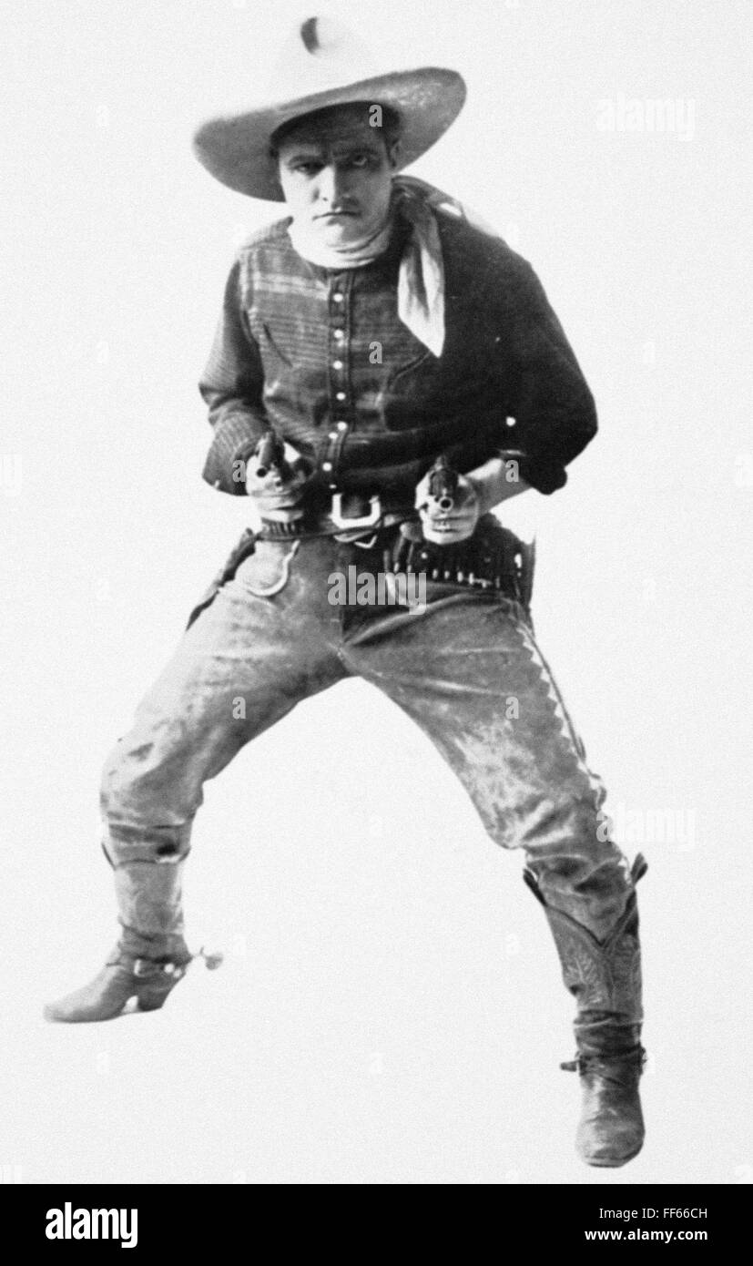 TOM MIX (18801944). /nAmerican film actor. Publicity still for the