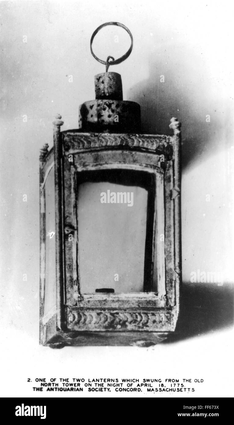 Old North Church lantern signal (April 18, 1775) photo 1
