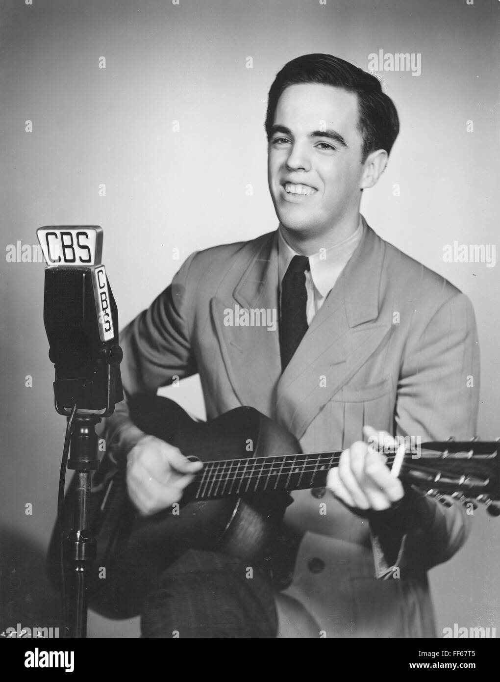 ALAN LOMAX (19152002). /nAmerican folklorist. Photographed 1940 Stock