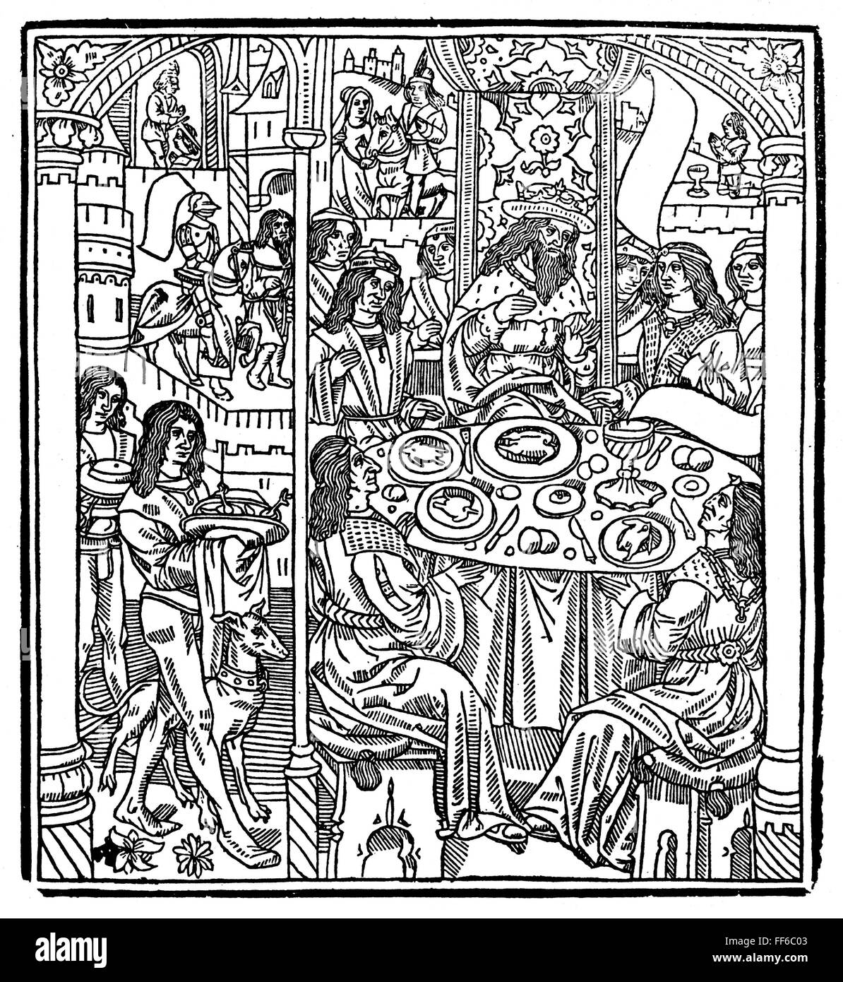 King arthur knights of the round table king arthur hires stock photography and images Alamy