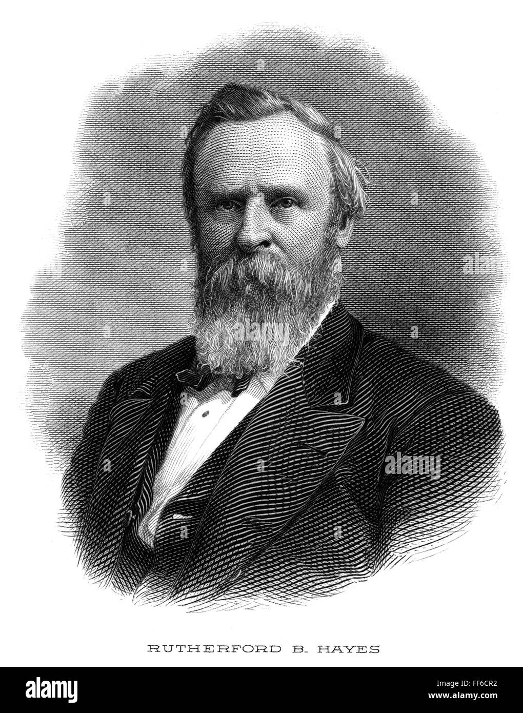 RUTHERFORD B. HAYES /n(18221893). 19th President of the United States