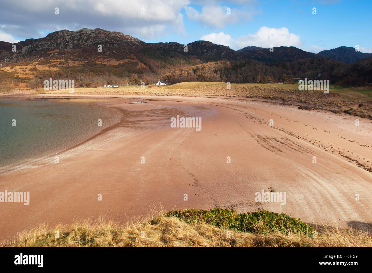 Gairloch beach - Ross-shire, Scotland. Stock Photo
