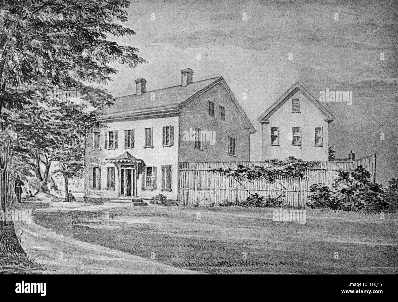 BROOK FARM, 19th CENTURY. /nEstablished at West Roxbury, Massachusetts
