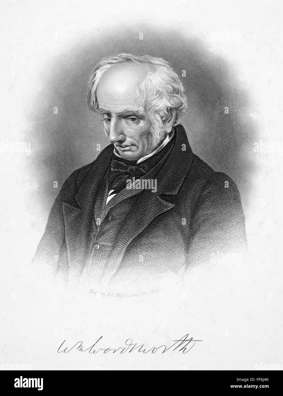 WILLIAM WORDSWORTH /n(1770-1850). English poet. Steel engraving, 19th ...