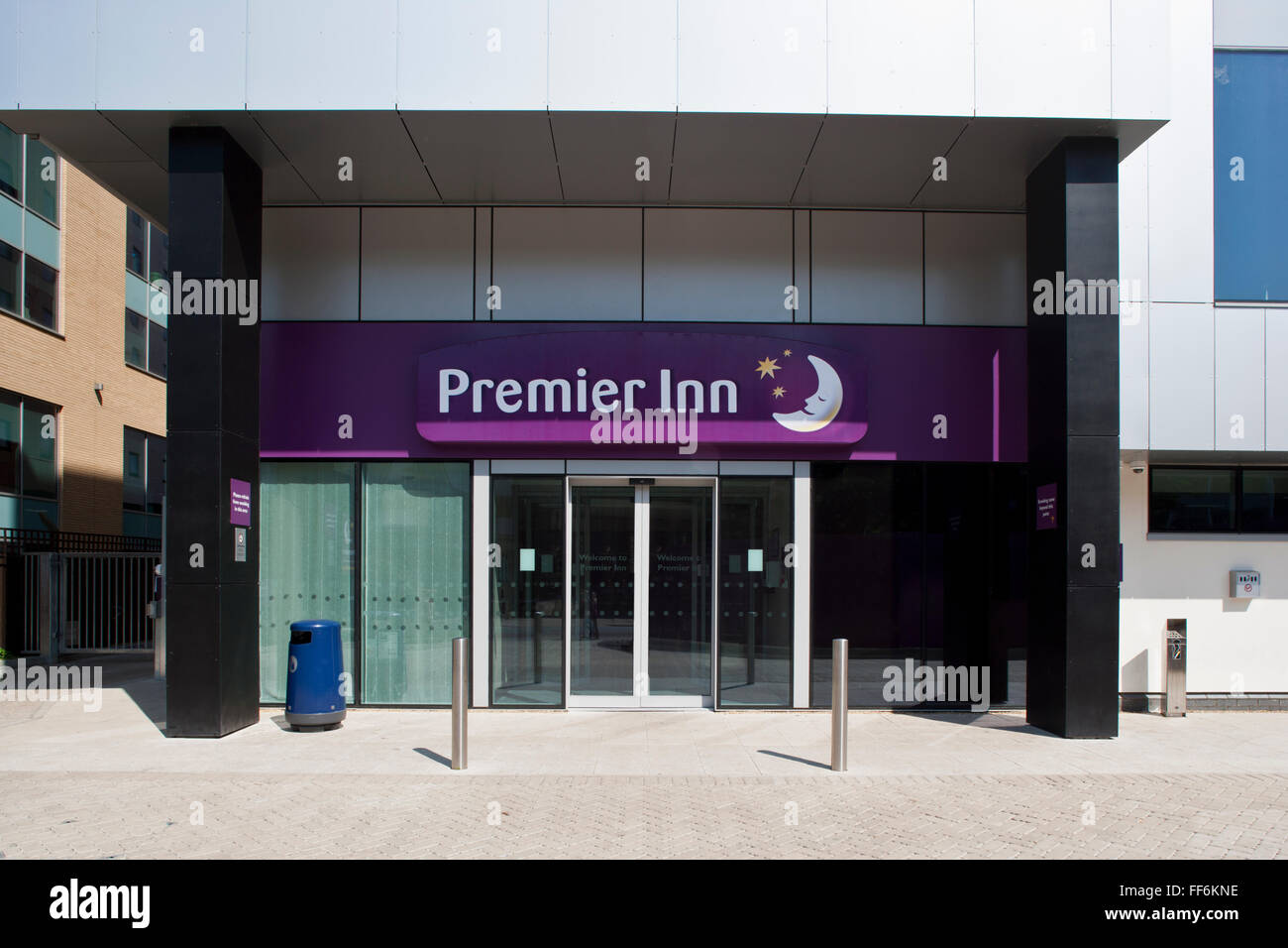 Premier Inn Hotel, Ealing, London designed by MAA Architects Stock Photo